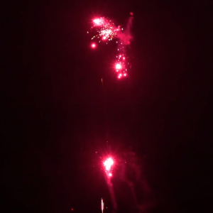 SCB105 - 25s 30mm Colour Strobe Waterfall w Gold Strobe Mines 4/1